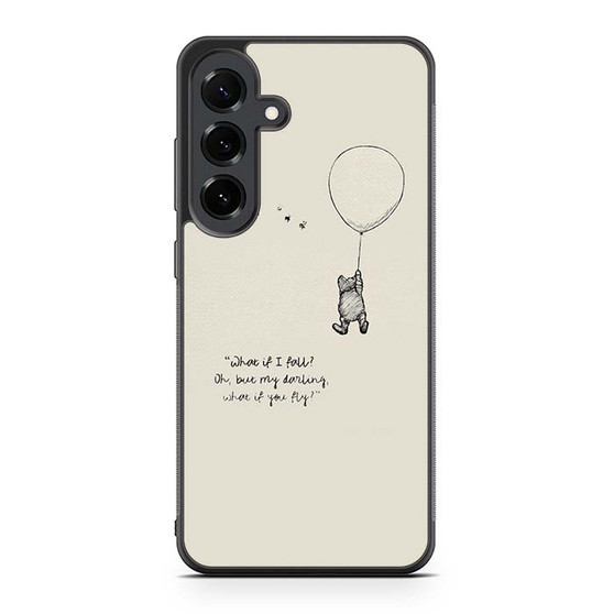 Winnie the pooh flying Samsung Galaxy S25 FE Case
