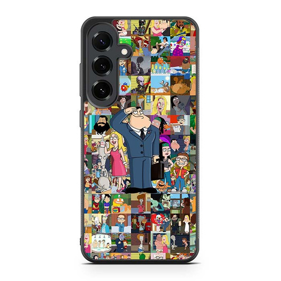 American Dad Collage Samsung Galaxy S25 FE Case