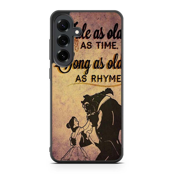 Beauty And The Beast Quotes Samsung Galaxy S25 FE Case