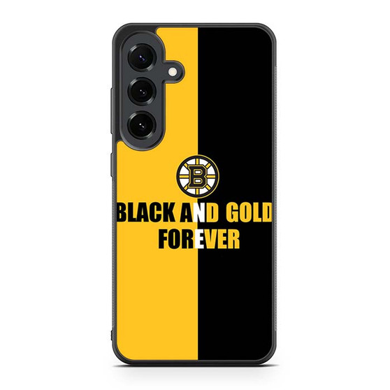 Boston Bruins Black And Gold Forever Samsung Galaxy S25 FE Case