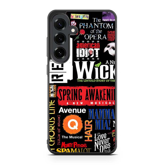 brodway musical collage Samsung Galaxy S25 FE Case