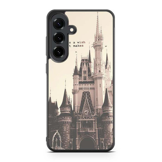 Disney Casttle Quote Samsung Galaxy S25 FE Case