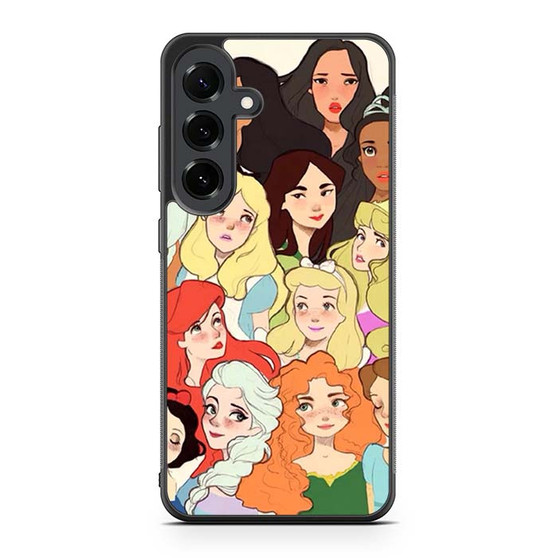 Disney Princess Collage Samsung Galaxy S25 FE Case