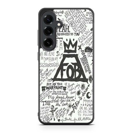 Fall Out Boy Quotes 2 Samsung Galaxy S25 FE Case