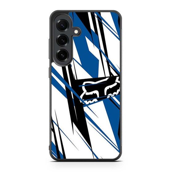 fox custom blue logo Samsung Galaxy S25 FE Case