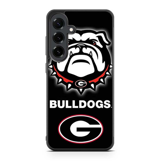 Georgia Athletics American Football 4 Samsung Galaxy S25 FE Case