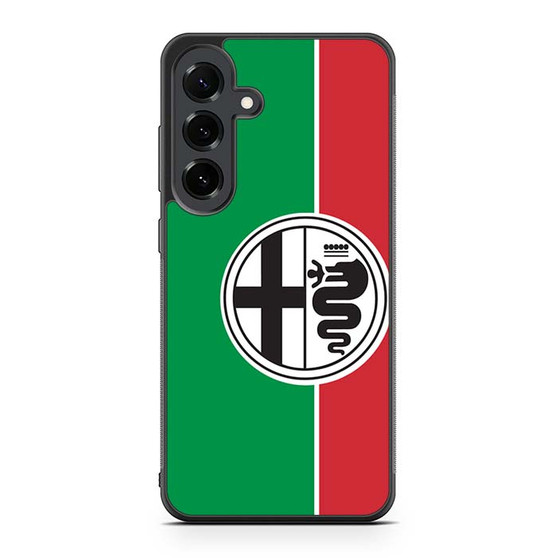 Green White Alfa Romeo Samsung Galaxy S25 FE Case Green White Alfa Romeo Samsung Galaxy S25 FE Case