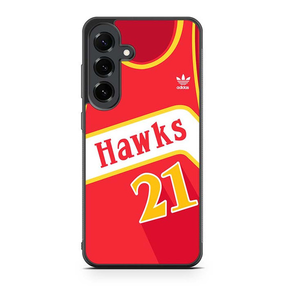 hawks basketball jersey Samsung Galaxy S25 FE Case