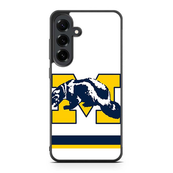 Michigan Wolverines 1 Samsung Galaxy S25 FE Case