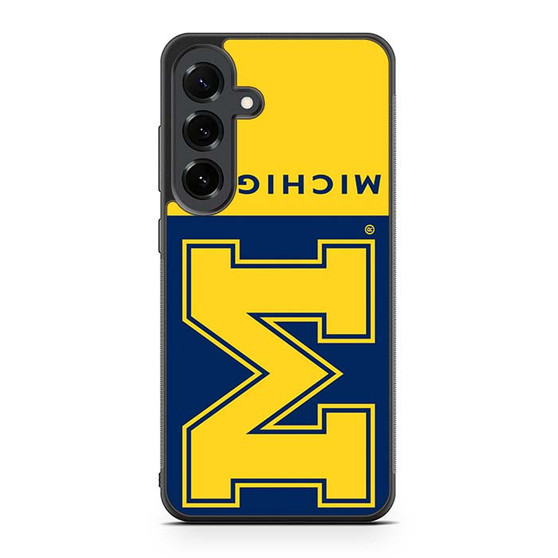 Michigan Wolverines 3 Samsung Galaxy S25 FE Case