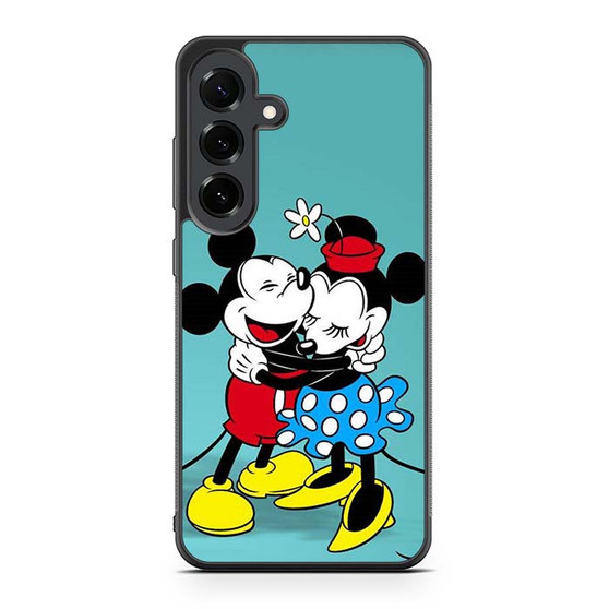 Minnie And Mickey Hugging Samsung Galaxy S25 FE Case