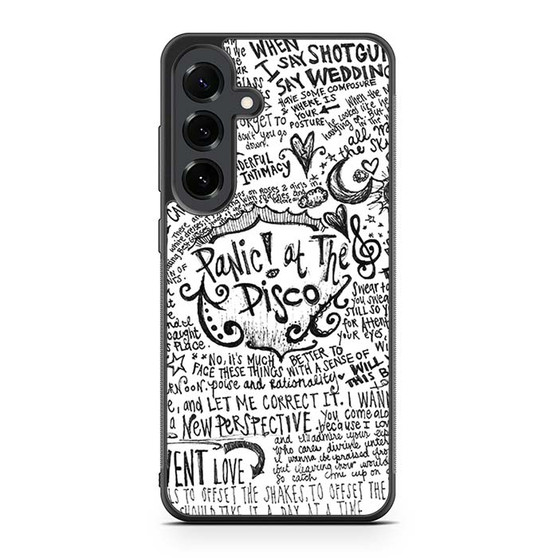 panic at the disco quote Samsung Galaxy S25 FE Case