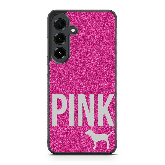 Pink Glitter Original Victoria's Secret Samsung Galaxy S25 FE Case Pink Glitter Original Victoria's Secret Samsung Galaxy S25 FE Case