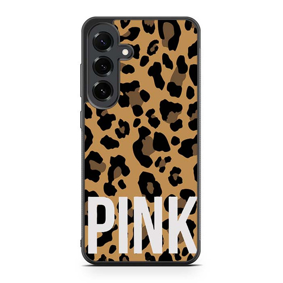 Pink Leopard Samsung Galaxy S25 FE Case