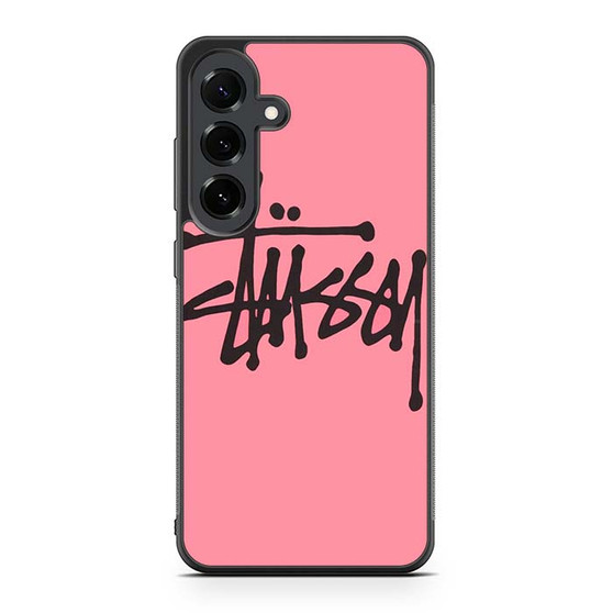 Pink Stussy Innovative Samsung Galaxy S25 FE Case