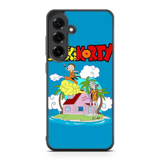 rick and morty dragonball parody Samsung Galaxy S25 FE Case