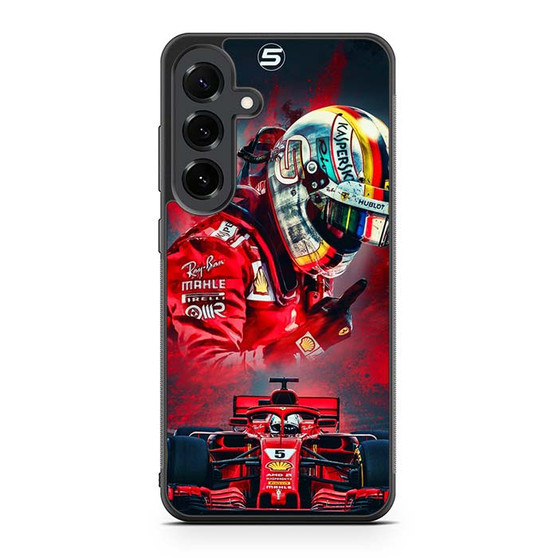 Sebastian Vettel Ferrari Samsung Galaxy S25 FE Case Sebastian Vettel Ferrari Samsung Galaxy S25 FE Case