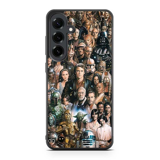 Star Wars Collage Samsung Galaxy S25 FE Case Star Wars Collage Samsung Galaxy S25 FE Case