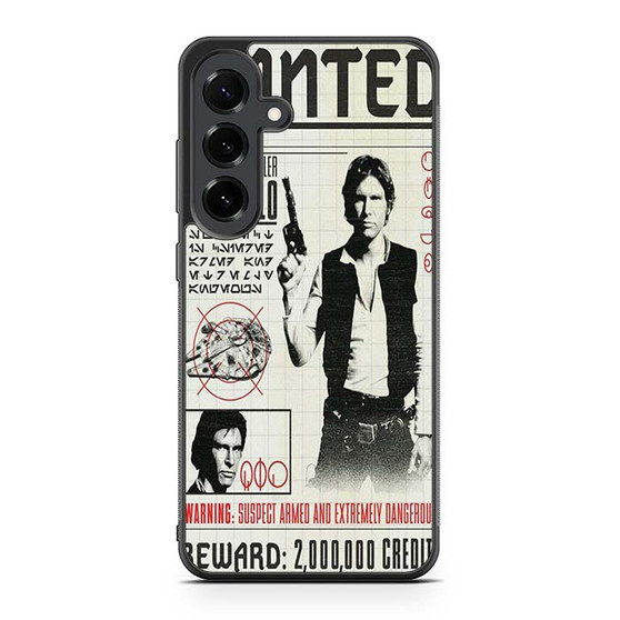 Star Wars Wanted Han Solo Samsung Galaxy S25 FE Case