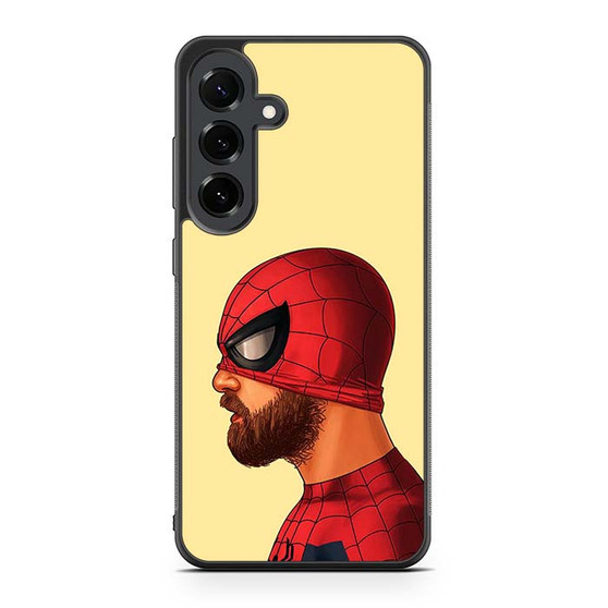Superhero Series Bearded Spiderman Samsung Galaxy S25 FE Case Superhero Series Bearded Spiderman Samsung Galaxy S25 FE Case