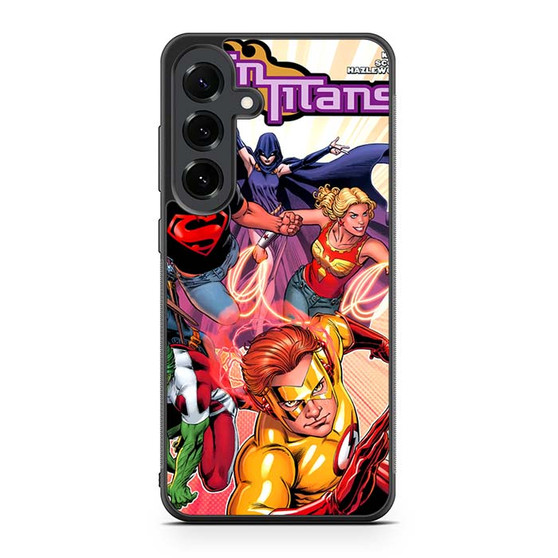 Teen Titans Komik Cover Samsung Galaxy S25 FE Case Teen Titans Komik Cover Samsung Galaxy S25 FE Case