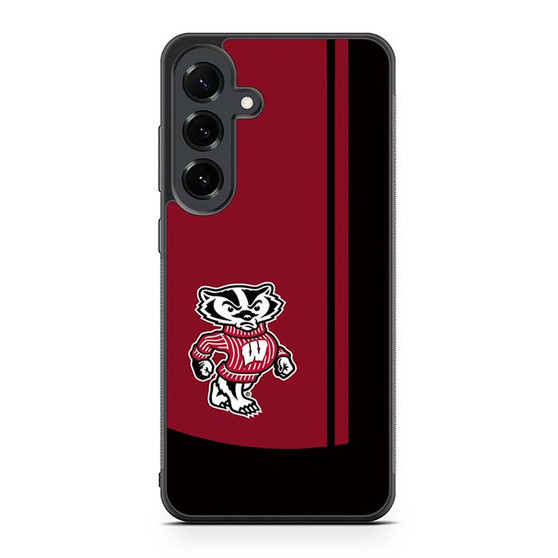 Wisconsin Badgers American Football 1 Samsung Galaxy S25 FE Case