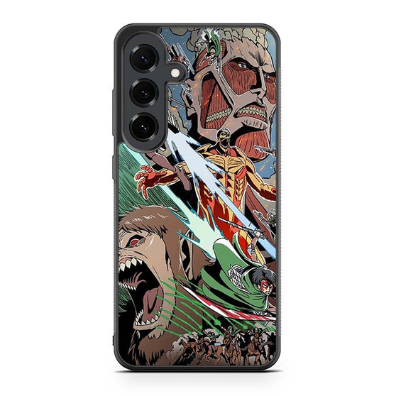 Attack on Titan Charge Samsung Galaxy S25 FE Case Attack on Titan Charge Samsung Galaxy S25 FE Case