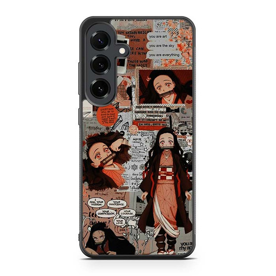 Demon Slayer Nezuko Samsung Galaxy S25 FE Case