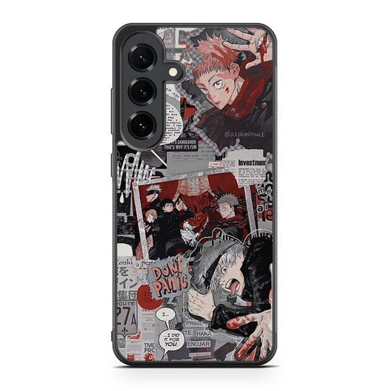 Jujutsu Kaisen in Comic Art Samsung Galaxy S25 FE Case