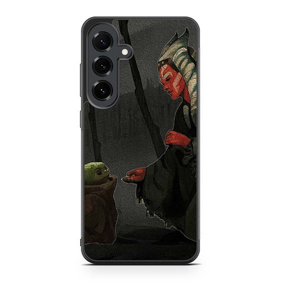 Star Wars Ahsoka and Grogu Samsung Galaxy S25 FE Case Star Wars Ahsoka and Grogu Samsung Galaxy S25 FE Case