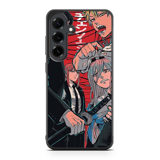 Aku Denji Power and Makima Samsung Galaxy S25 FE Case