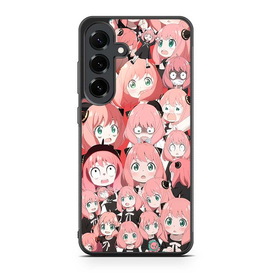 Anya Forger Collage Spy X Family Samsung Galaxy S25 FE Case