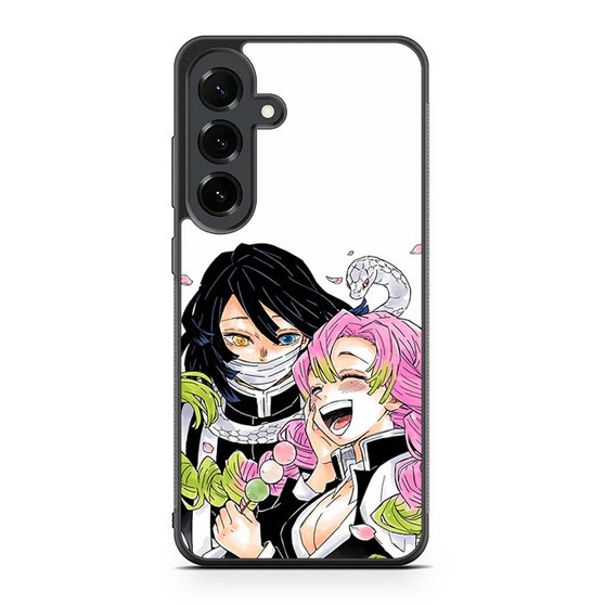 Demon Slayer Mitsuri Kanroji And Obanai Samsung Galaxy S25 FE Case