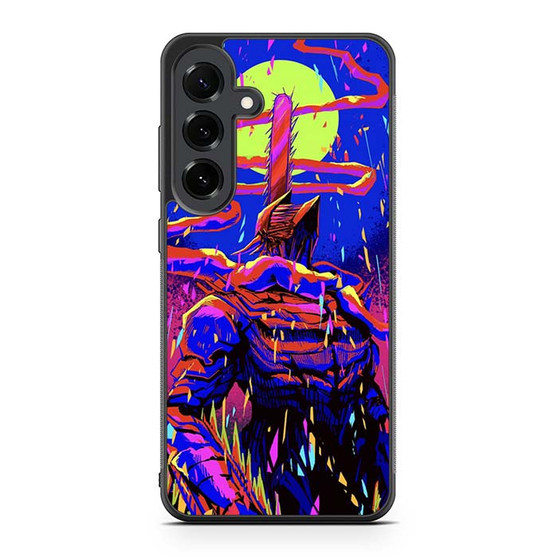 Denji Devils Mode in Abstract Samsung Galaxy S25 FE Case