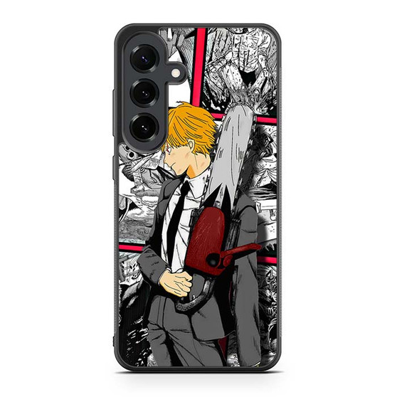 Denji in Comic Art Samsung Galaxy S25 FE Case