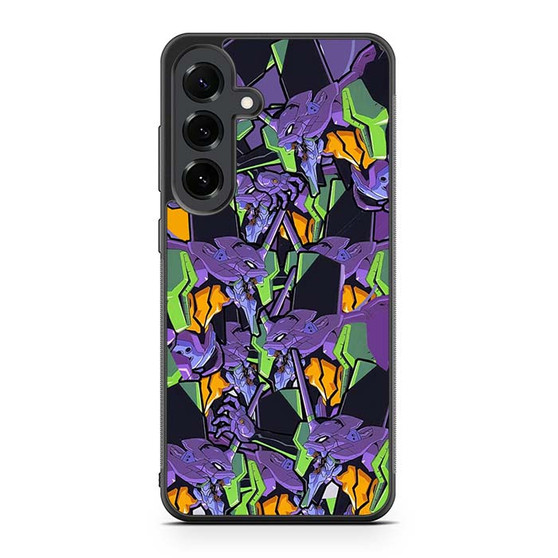 Evangelion Unit-01 Collage Samsung Galaxy S25 FE Case