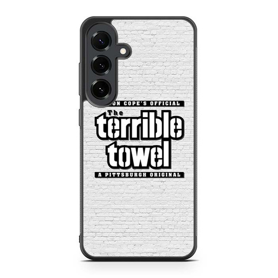 The Terrible Towel Pittsburgh Steelers in Brick Samsung Galaxy S25 FE Case