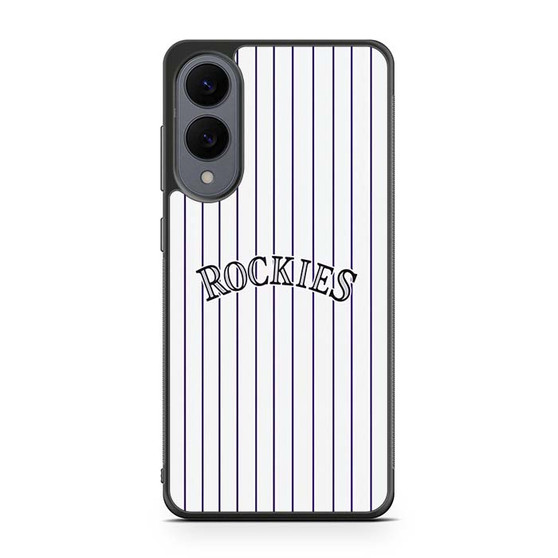 Colorado rockies baseball Samsung Galaxy S25 Edge Case Colorado rockies baseball Samsung Galaxy S25 Edge Case