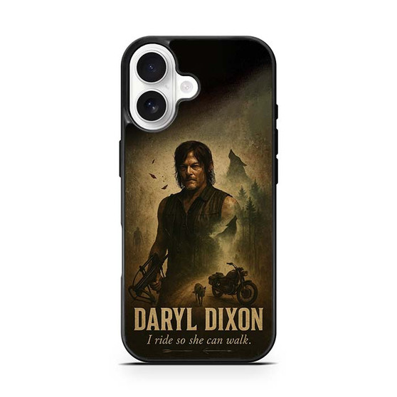 Daryl Dixon Rider Survivor Lone Wolf iPhone 17 Case