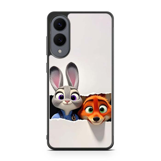 Zootopia Nick and Jody Samsung Galaxy S25 Edge Case