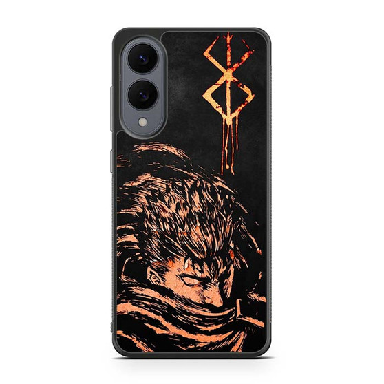 Berserk Guts in Abstract Art Samsung Galaxy S25 Edge Case