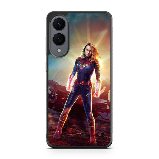 Captain Marvel the Marvels Carol Danvers Samsung Galaxy S25 Edge Case