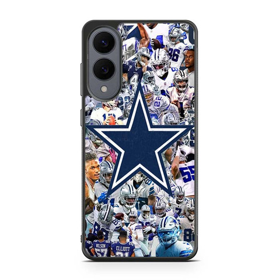 Dallas Cowboys Collages Samsung Galaxy S25 Edge Case