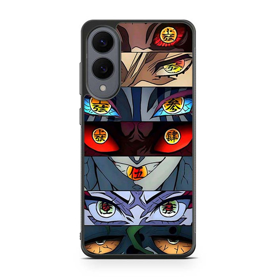 Demon slayer upper moon eyes Samsung Galaxy S25 Edge Case