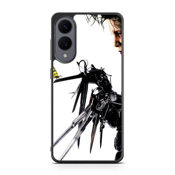 Edward scissorhand and butterfly Samsung Galaxy S25 Edge Case