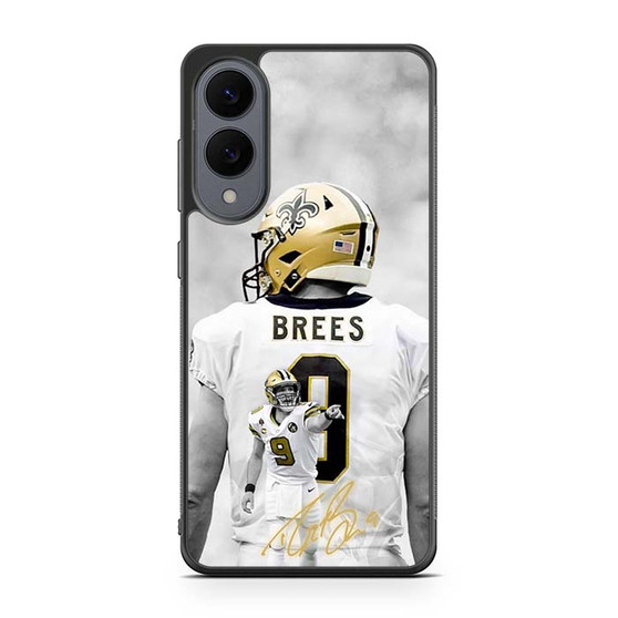 New Orleans Saints Brees 1 Samsung Galaxy S25 Edge Case