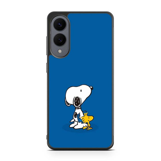 Snoopy in Blue Samsung Galaxy S25 Edge Case