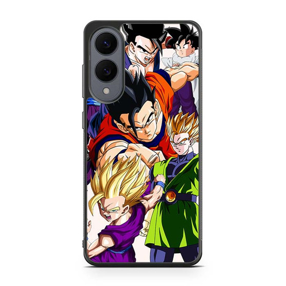 Son Gohan Dragonball Collage Samsung Galaxy S25 Edge Case