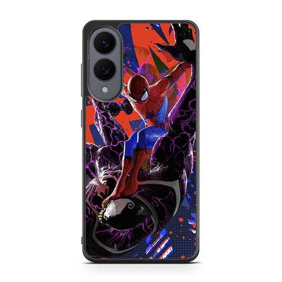 Spiderman VS Vennom Art Samsung Galaxy S25 Edge Case
