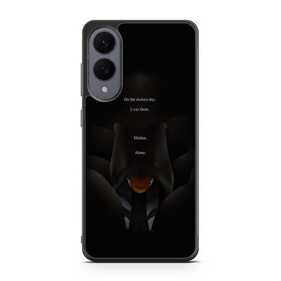 Star Wars Ahsoka Quotes Samsung Galaxy S25 Edge Case